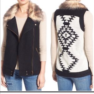 Nordstrom Thread & Supply Faux Fur Vest